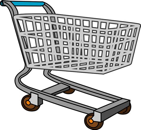 Shopping Cart Clip Art .